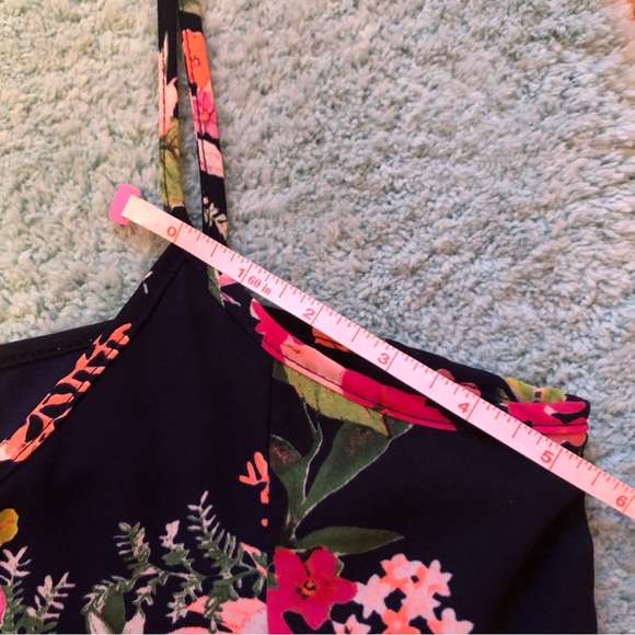 DRESS SPAGHETTI STRAP SUMMER FLORAL DRESS - Picture 15 of 17